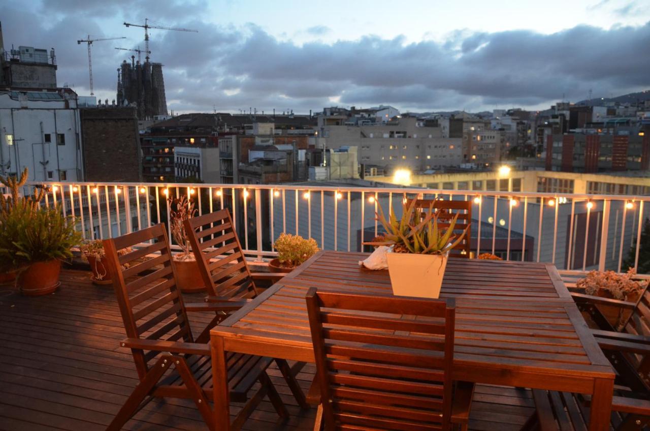 Barcelona Sunny Terrace Daire Dış mekan fotoğraf