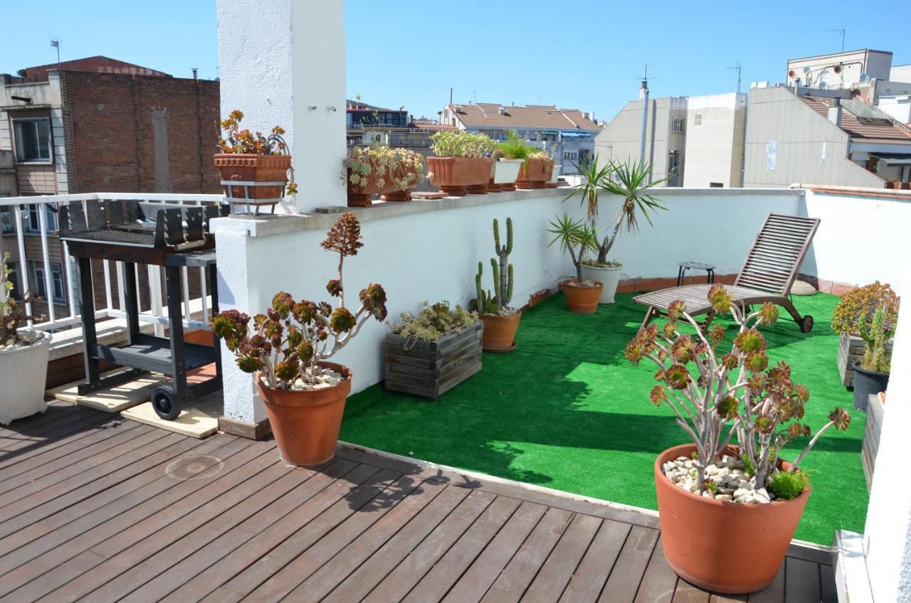 Barcelona Sunny Terrace Daire Dış mekan fotoğraf