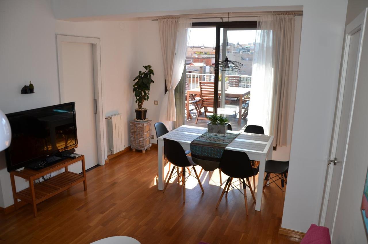 Barcelona Sunny Terrace Daire Dış mekan fotoğraf