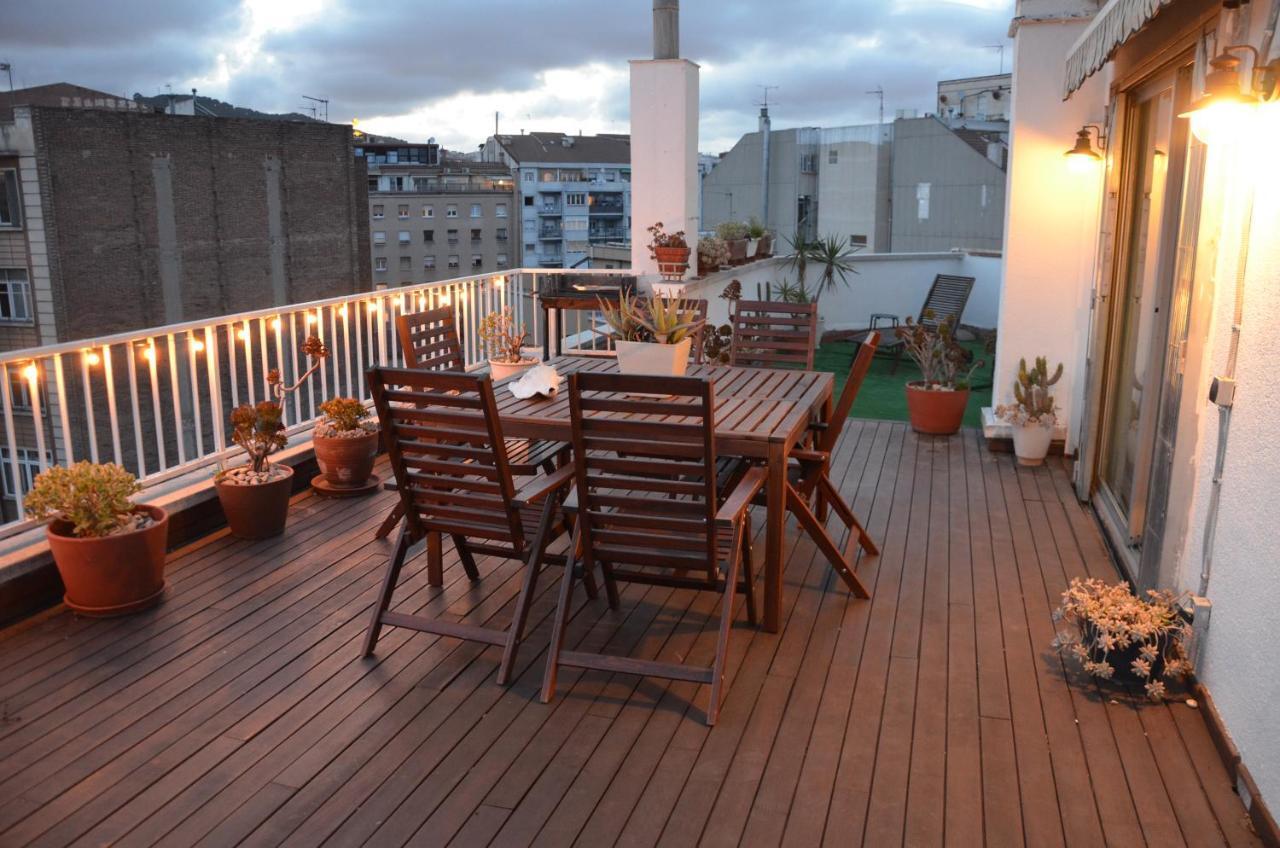 Barcelona Sunny Terrace Daire Dış mekan fotoğraf